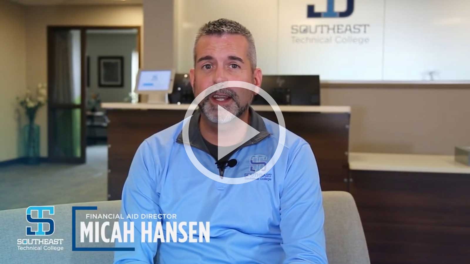 How to Apply for Finanical Aid - Video Micah Hansen