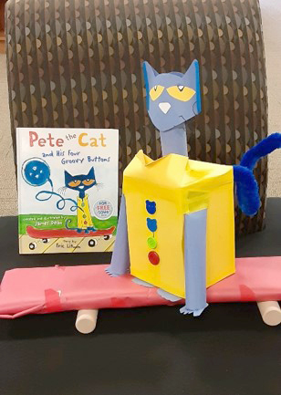 Early Childhood collection box - pete the cat