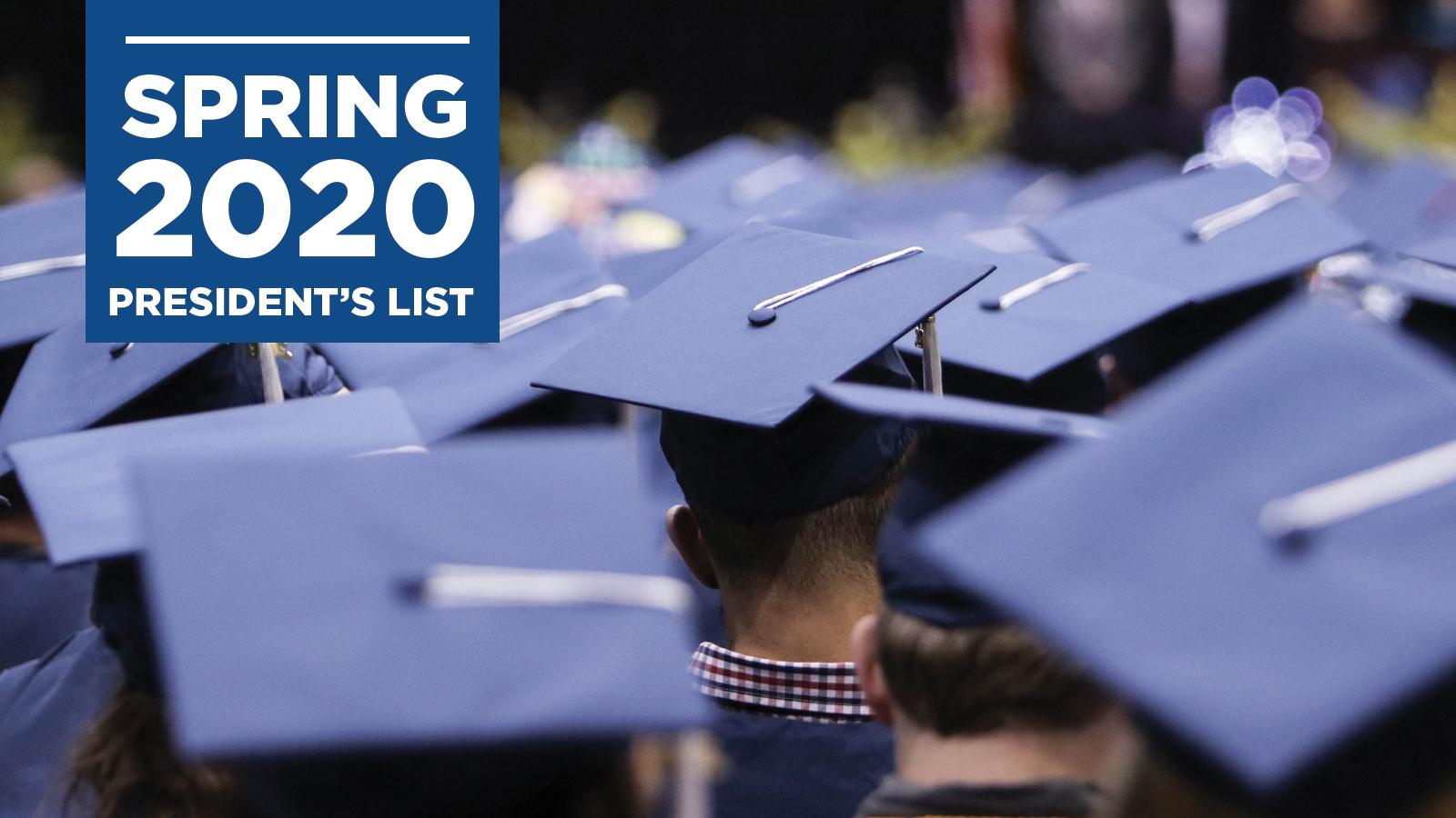 Spring 2020 President's List