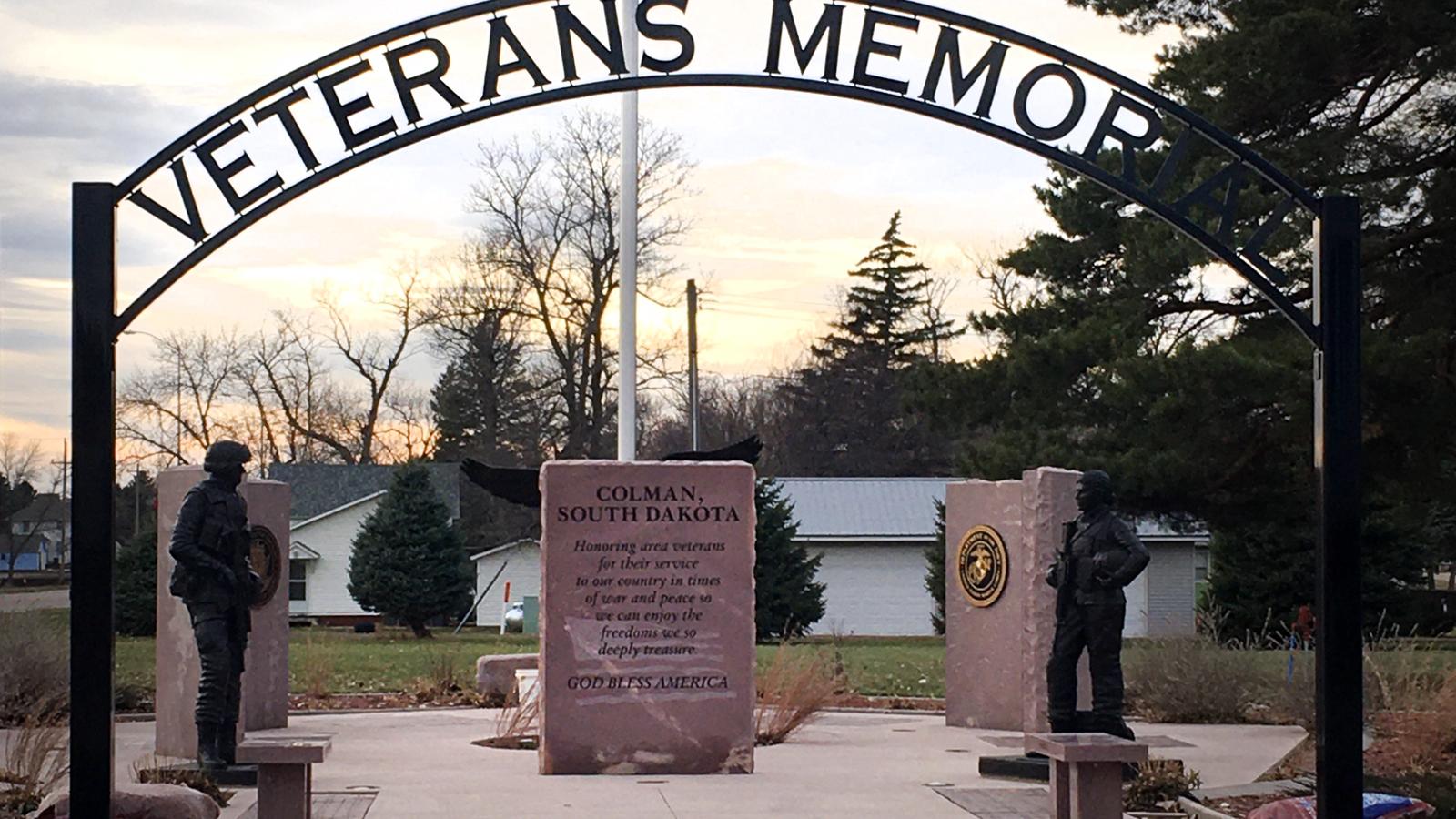 Veteran's Park in Colman Sign Up