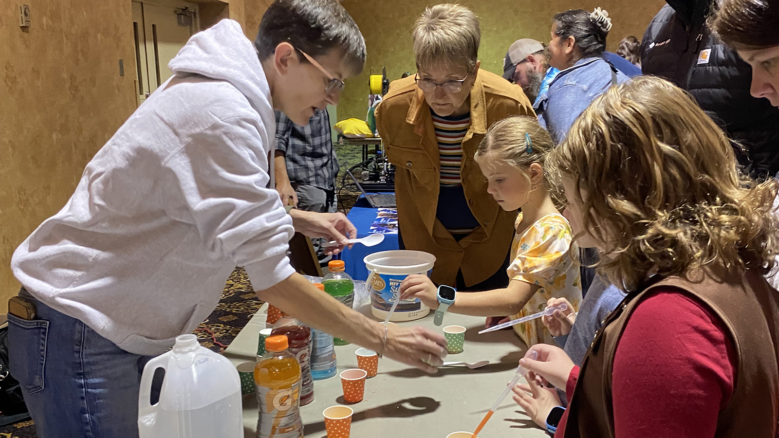 Edible Slime demonstration