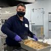 Volunteers serve at The Banquet in Sioux Falls. 