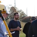 STC hosted 18 SDSU construction management students and showed them land surveying equipment. 