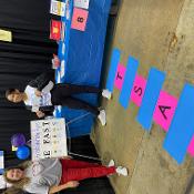 Medical Assisting students participate in the Health Connect Fair. 