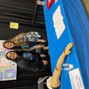 Medical Assisting students participate in the Health Connect Fair. 